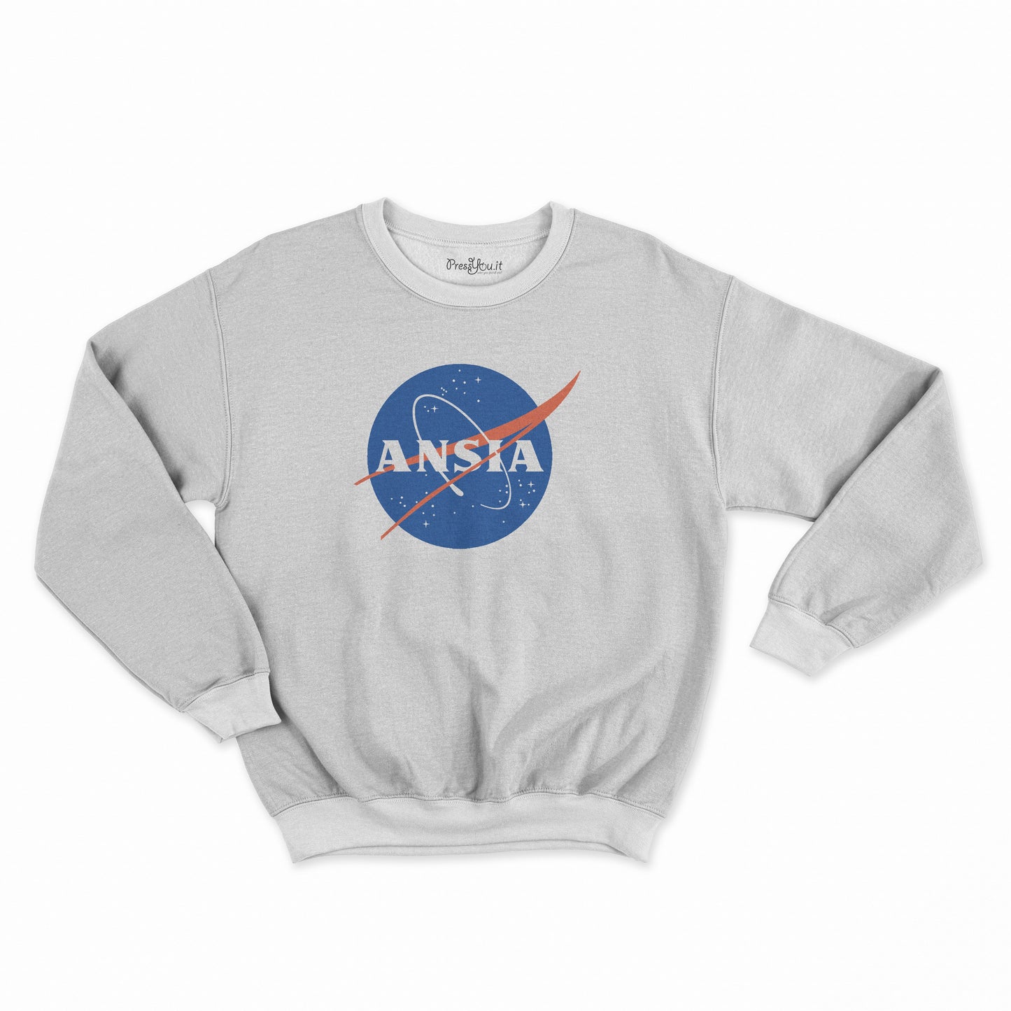 felpa girocollo unisex- ansia nasa