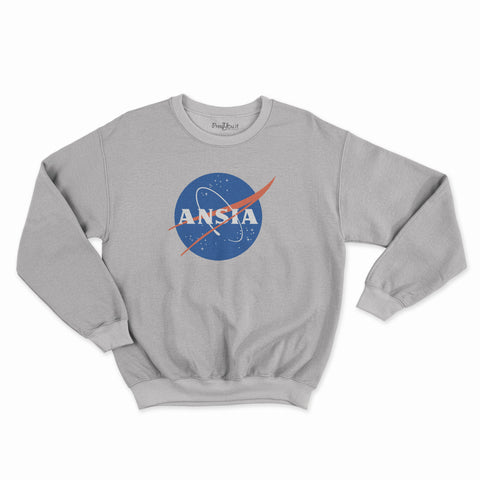 felpa girocollo unisex- ansia nasa