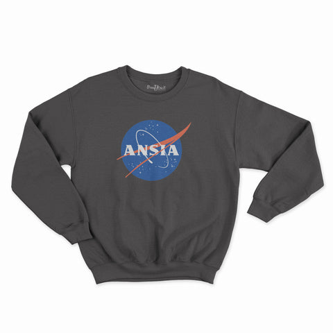 felpa girocollo unisex- ansia nasa