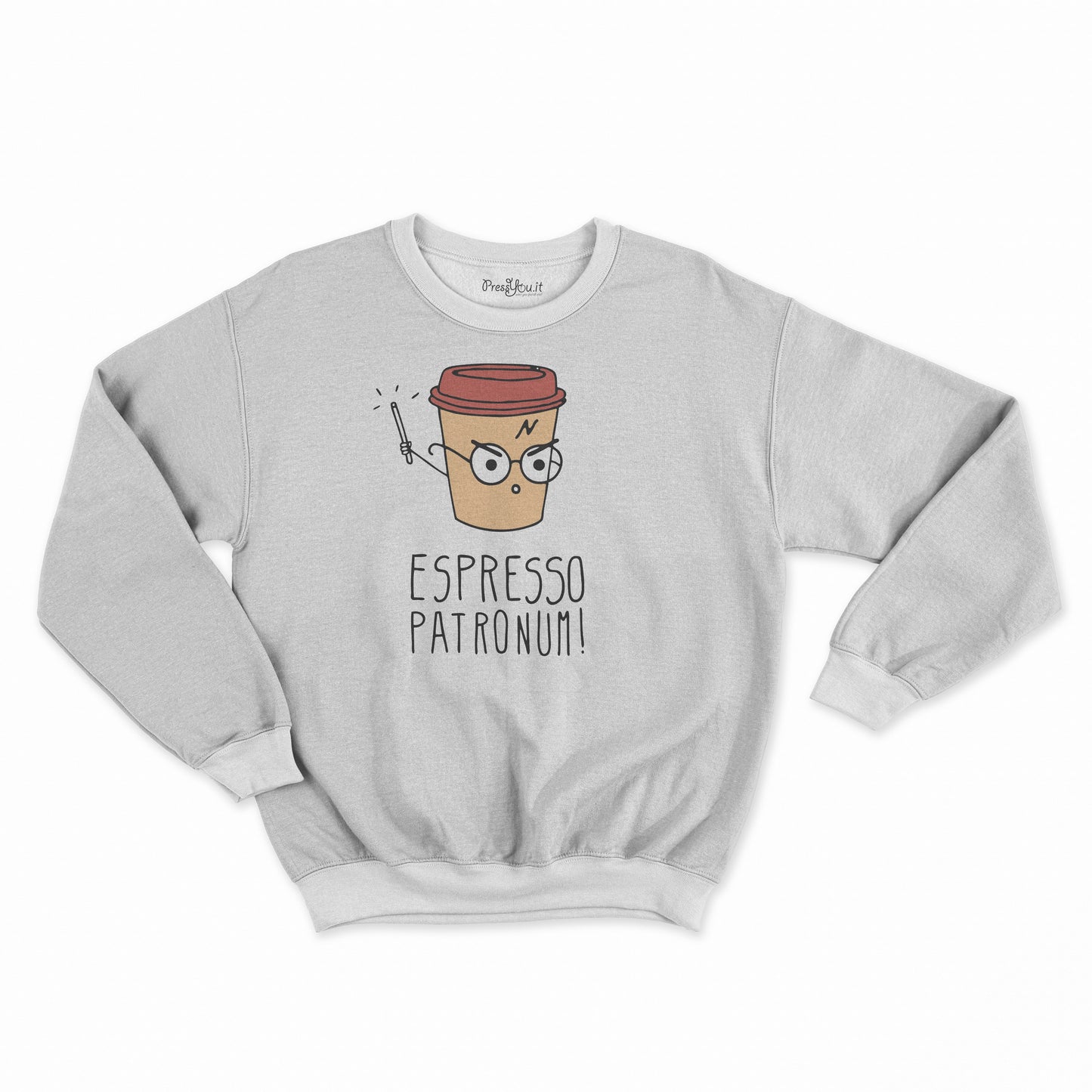 felpa girocollo unisex- espresso patronum