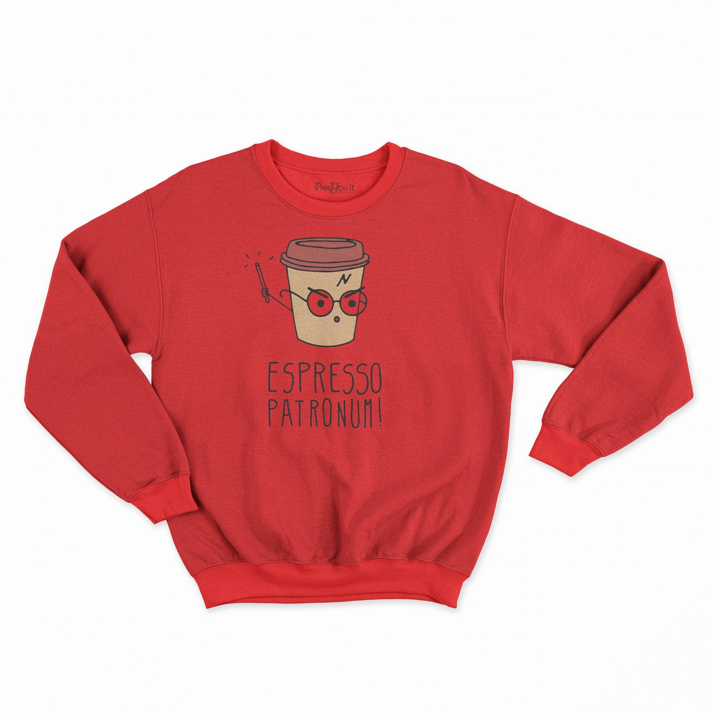 felpa girocollo unisex- espresso patronum