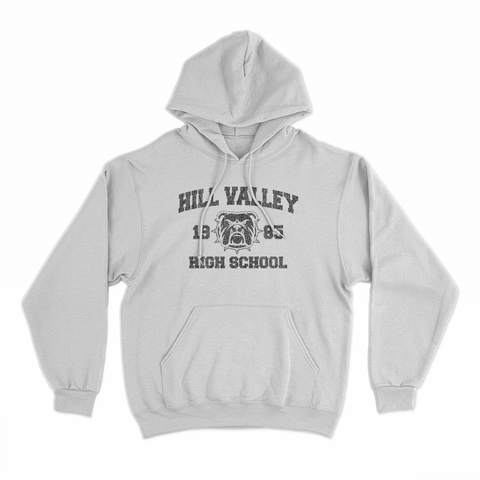 felpa cappuccio unisex- h valley high school 1985 future