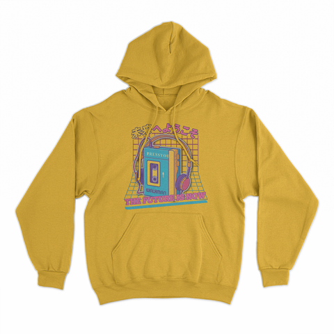 felpa cappuccio unisex-  future is now