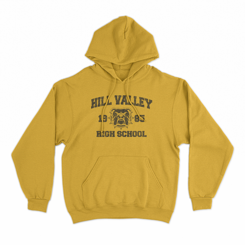felpa cappuccio unisex- h valley high school 1985 future