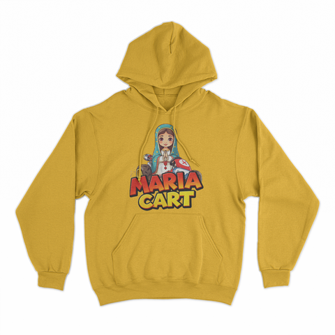 felpa cappuccio unisex- maria cart