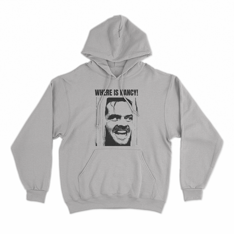 felpa cappuccio unisex- where is nancy!