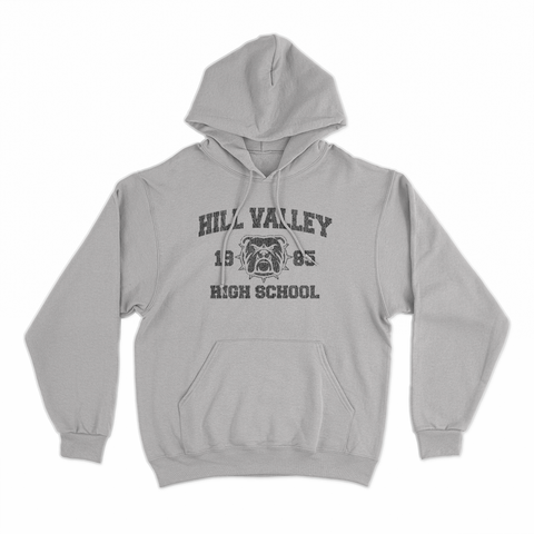 felpa cappuccio unisex- h valley high school 1985 future
