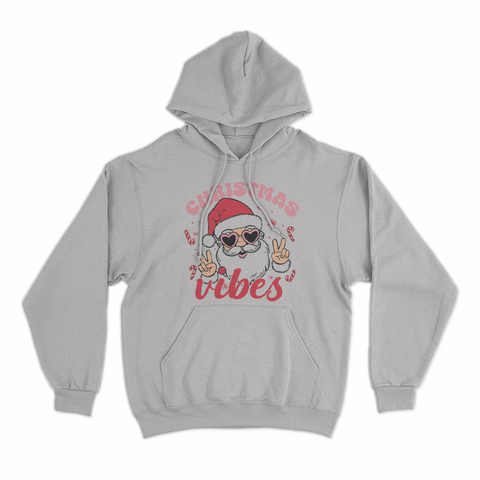felpa cappuccio unisex- xmas vibes