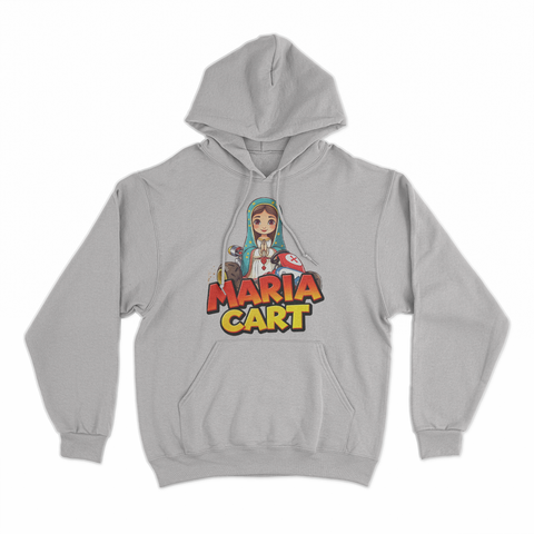 felpa cappuccio unisex- maria cart