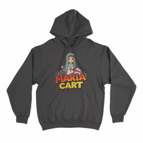 felpa cappuccio unisex- maria cart