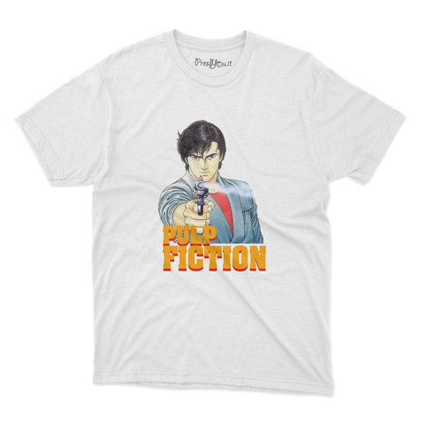 maglietta t-shirt- pulp hunter manga