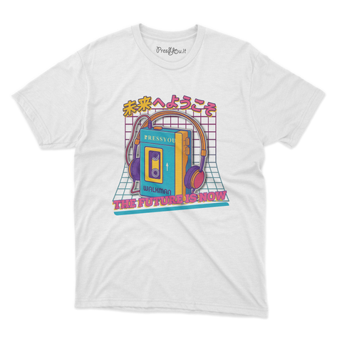 maglietta t-shirt-  future is now