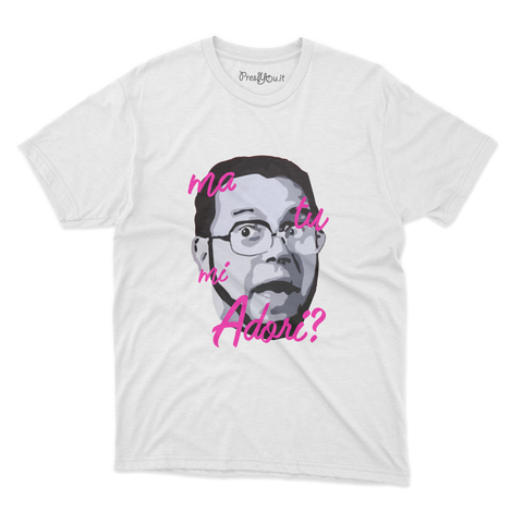 maglietta t-shirt- furio magda ma tu mi adori