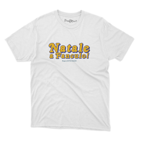 maglietta t-shirt- natale a fanculo! cinepanettone