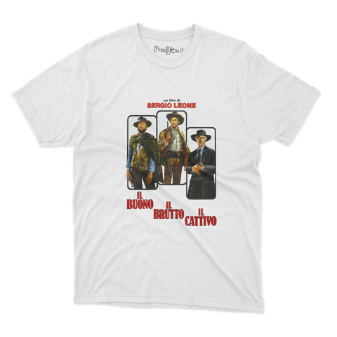 maglietta t-shirt- il buono western