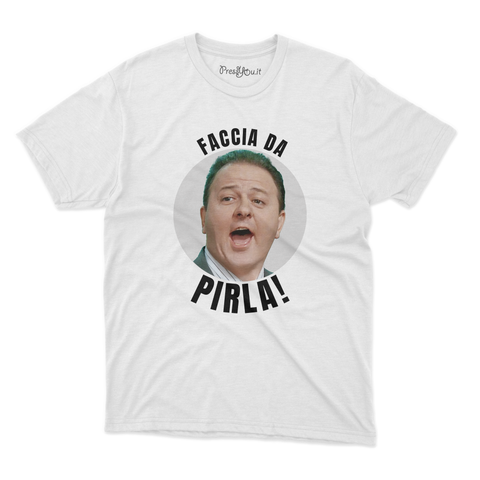 maglietta t-shirt- faccia da pirla