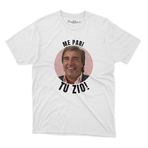 maglietta t-shirt- me pari tu zio