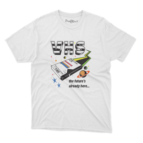maglietta t-shirt-  the future is here
