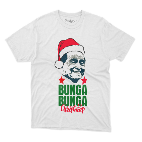 maglietta t-shirt- bunga b silvio christmas