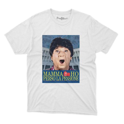 maglietta t-shirt- mamma ho perso la pensione