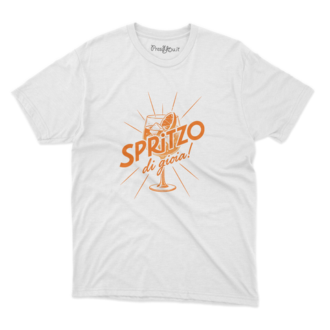 maglietta t-shirt- Spritzo di gioia