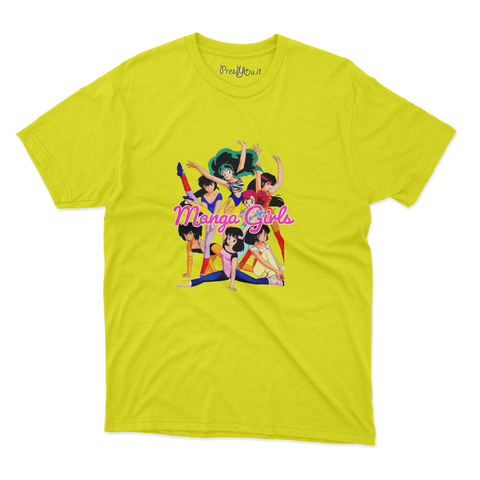 maglietta t-shirt- manga girls