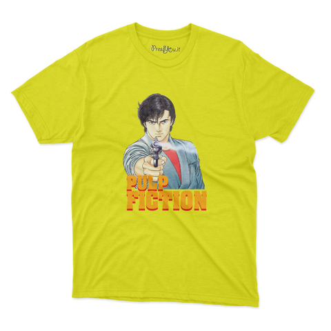 maglietta t-shirt- pulp hunter manga