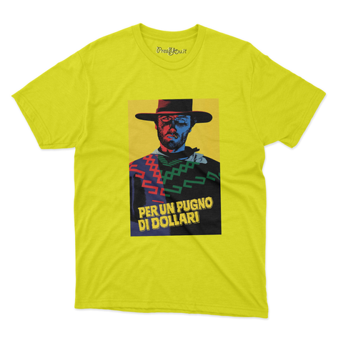 maglietta t-shirt- per un pugno di western