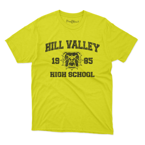 maglietta t-shirt- h valley high school 1985 future