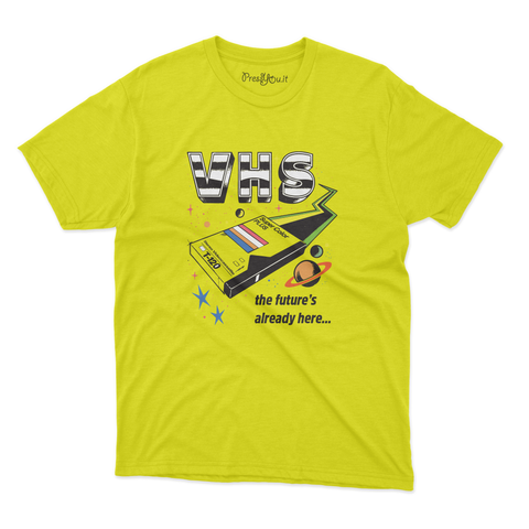 maglietta t-shirt-  the future is here