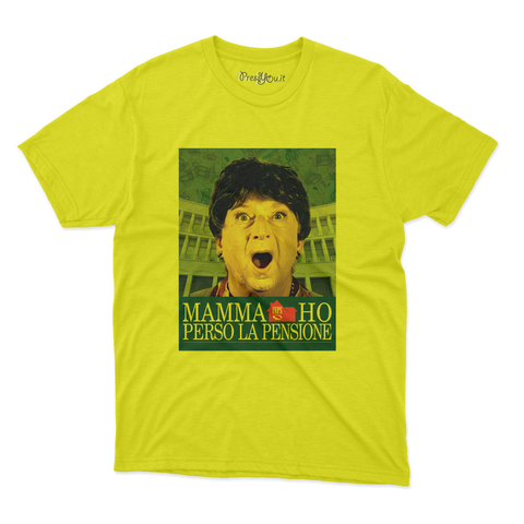 maglietta t-shirt- mamma ho perso la pensione