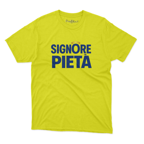 maglietta t-shirt- signore pietà