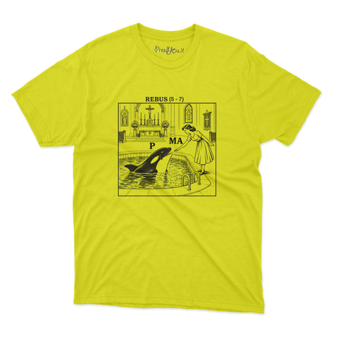 maglietta t-shirt- rebus maleducato