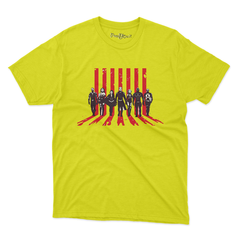 maglietta t-shirt- eroi cattivi