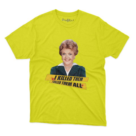 maglietta t-shirt- i killed them i killed them all
