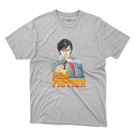 maglietta t-shirt- pulp hunter manga