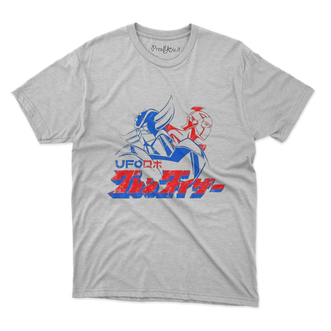 maglietta t-shirt- ufo robottone manga