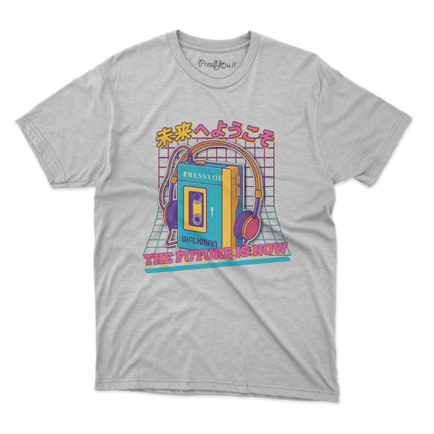 maglietta t-shirt-  future is now