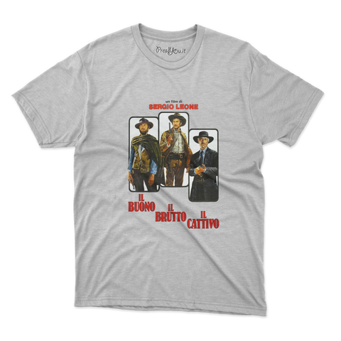 maglietta t-shirt- il buono western