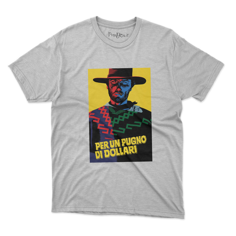 maglietta t-shirt- per un pugno di western