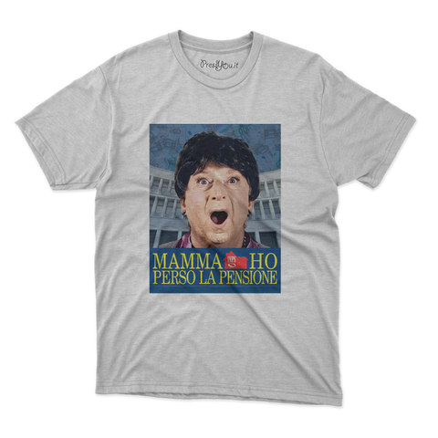 maglietta t-shirt- mamma ho perso la pensione