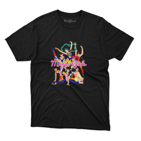 maglietta t-shirt- manga girls