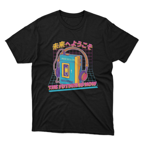 maglietta t-shirt-  future is now