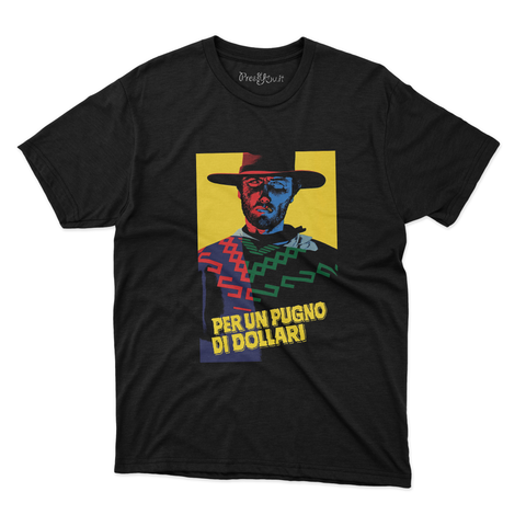 maglietta t-shirt- per un pugno di western