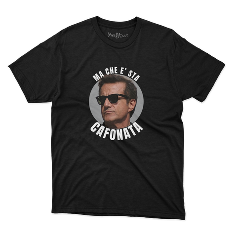 maglietta t-shirt- cristian che è sta cafonata