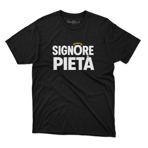 maglietta t-shirt- signore pietà