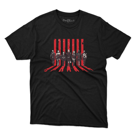 maglietta t-shirt- eroi cattivi