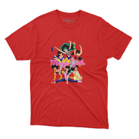 maglietta t-shirt- manga girls