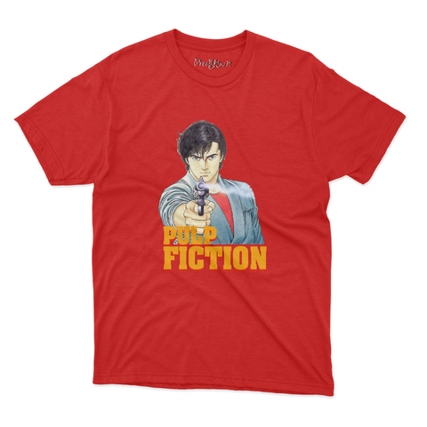 maglietta t-shirt- pulp hunter manga
