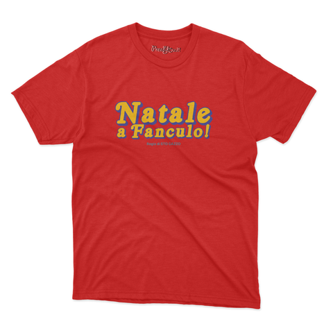 maglietta t-shirt- natale a fanculo! cinepanettone
